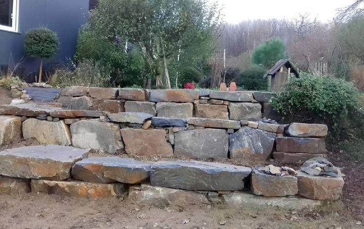 Création de mur d'enrochement décoratif Saint-Yrieix-la-Perche